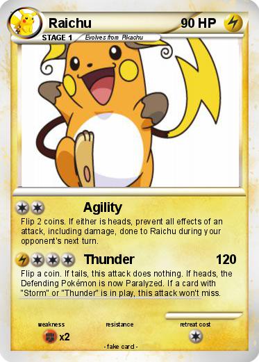 Pokemon Raichu