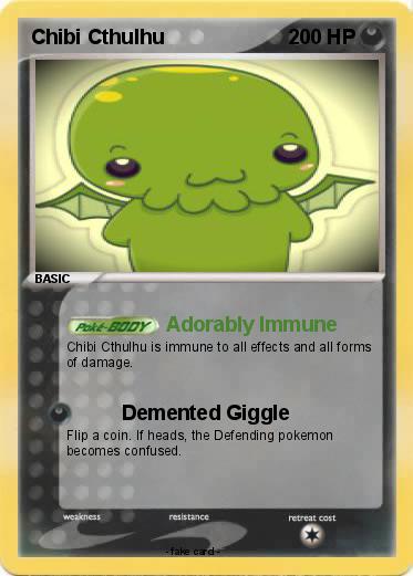 Pokemon Chibi Cthulhu