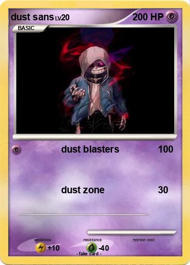 Pokemon dust sans
