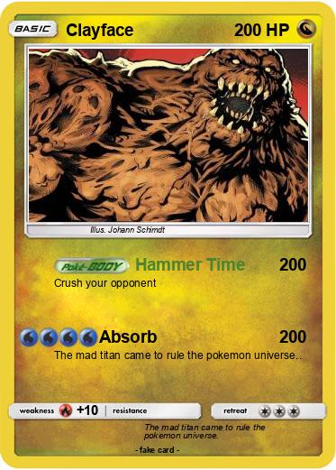 Pokemon Clayface