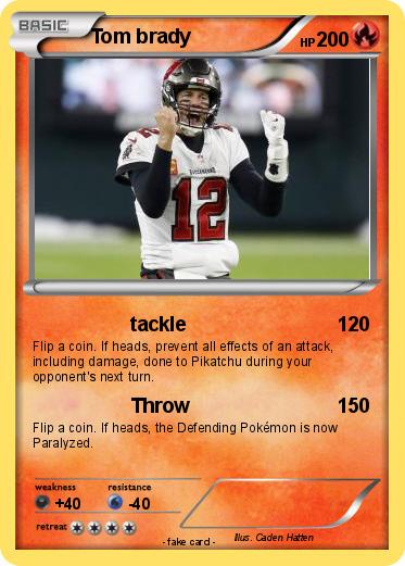 Pokemon Tom brady