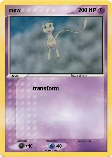 Pokemon mew