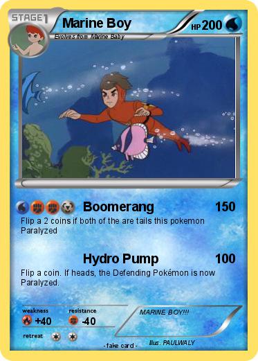 Pokemon Marine Boy