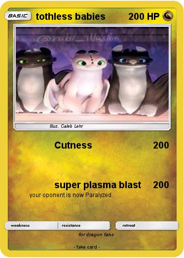 Pokemon tothless babies