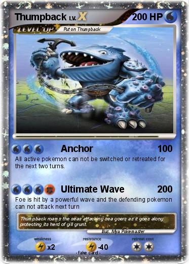 Pokemon Thumpback