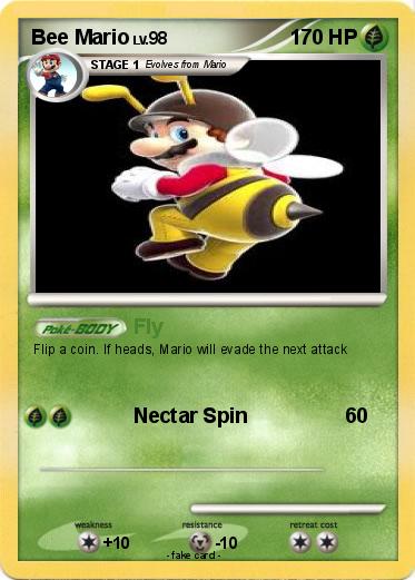 Pokemon Bee Mario