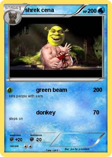 Pokemon shrek cena