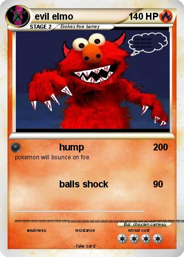 Pokemon evil elmo