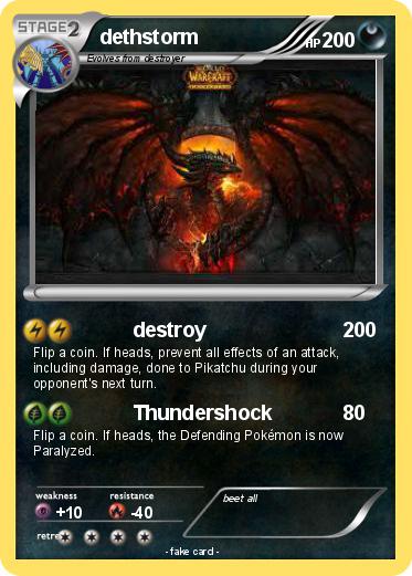 Pokemon dethstorm