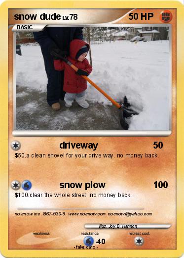 Pokemon snow dude