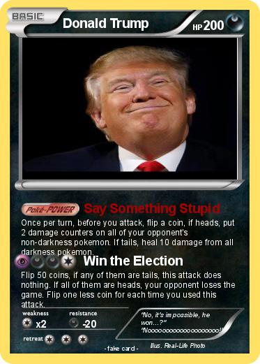 Pokemon Donald Trump