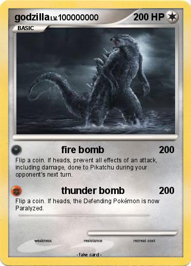 Pokemon godzilla