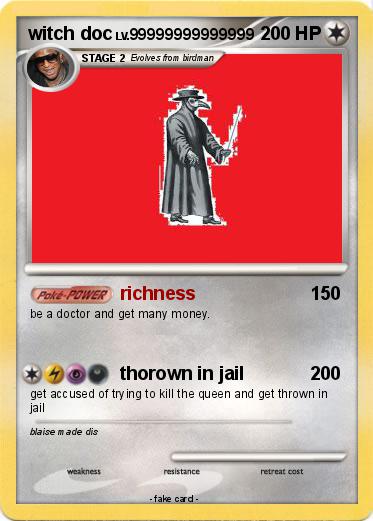 Pokemon witch doc