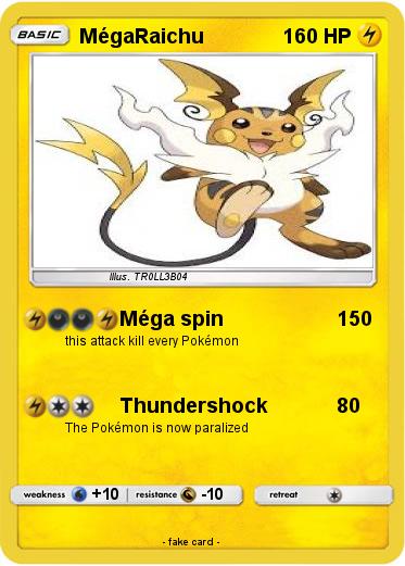 Pokemon MégaRaichu