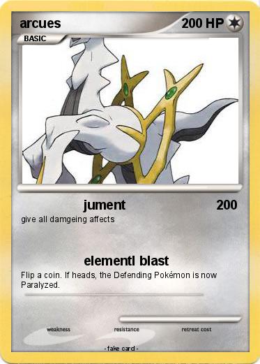 Pokemon arcues
