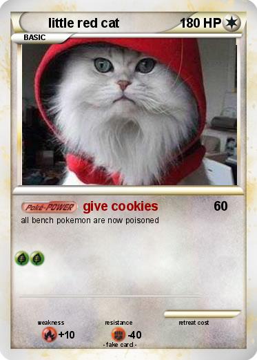 Pokemon little red cat