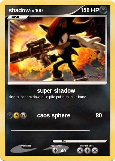 Pokemon shadow