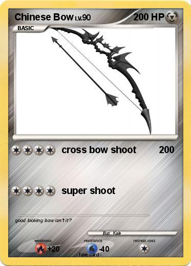 Pokemon Chinese Bow