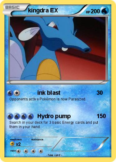 Pokemon kingdra EX