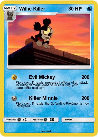 Pokemon Willie Killer