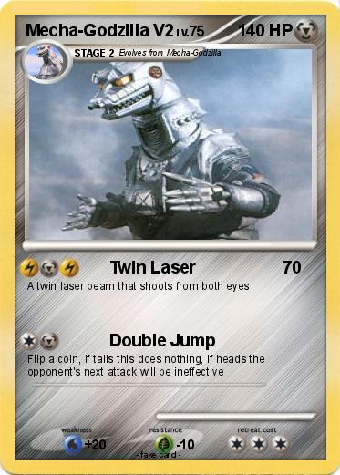 Pokemon Mecha-Godzilla V2 Pokemon Mecha-Godzilla V2
