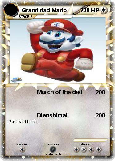 Pokemon Grand dad Mario