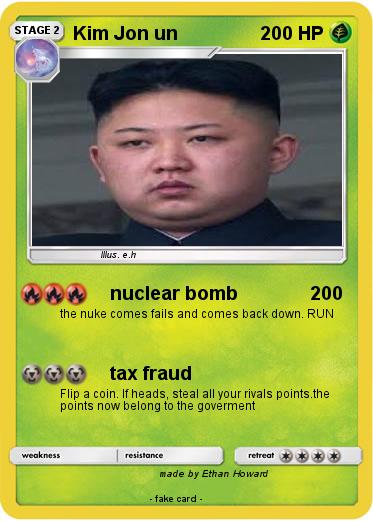 Pokemon Kim Jon un