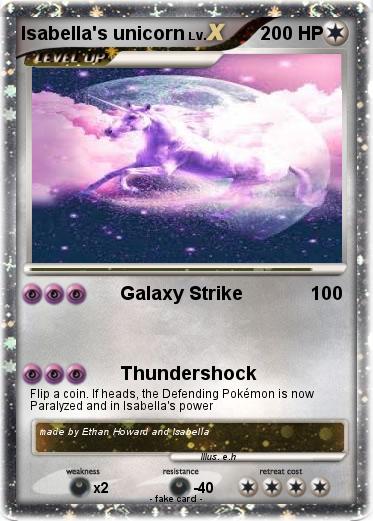 Pokemon Isabella's unicorn