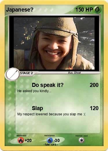 Pokemon Japanese?