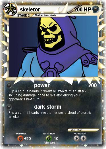 Pokemon skeletor