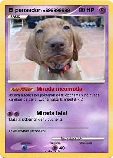 Pokemon El pensador