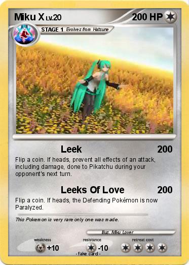 Pokemon Miku X
