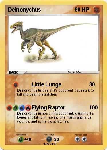 Pokemon Deinonychus