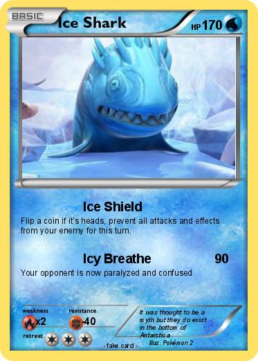 Pokemon Ice Shark