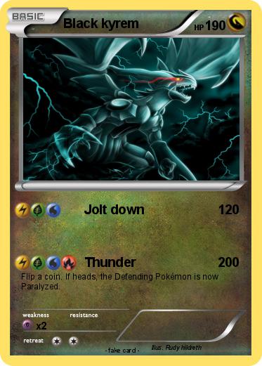 Pokemon Black kyrem