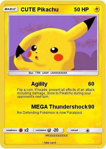 Pokemon CUTE Pikachu