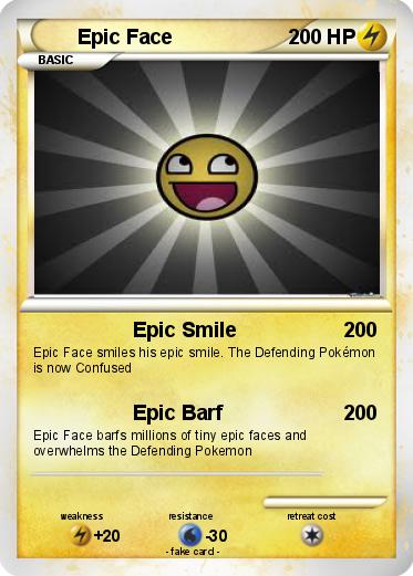 Pokemon Epic Face