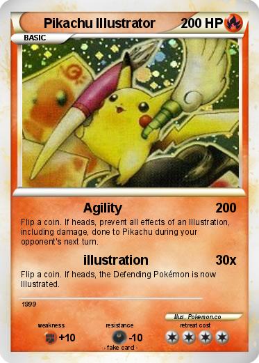 Pokemon Pikachu Illustrator