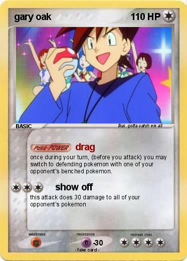 Pokemon gary oak