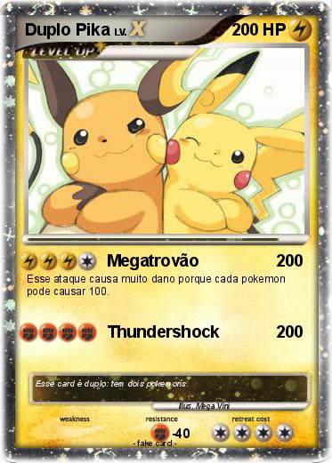 Pokemon Duplo Pika