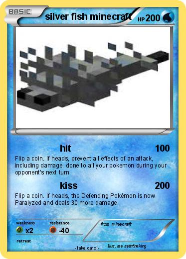 Pokemon silver fish minecraft