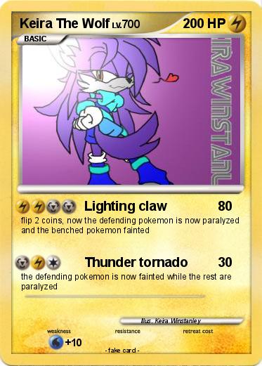 Pokemon Keira The Wolf