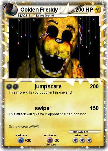 Pokemon Golden Freddy