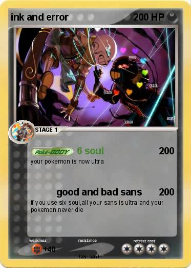 Pokemon ink and error