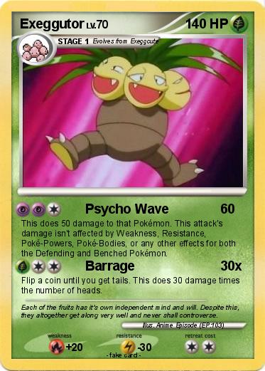 Pokemon Exeggutor