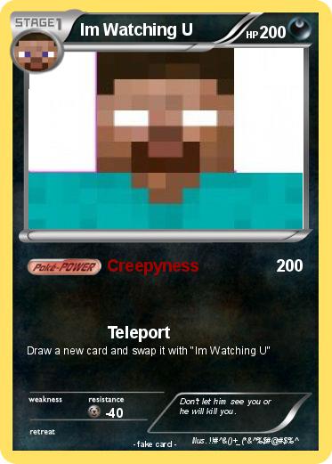 Pokemon Im Watching U