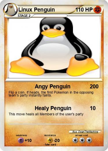 Pokemon Linux Penguin