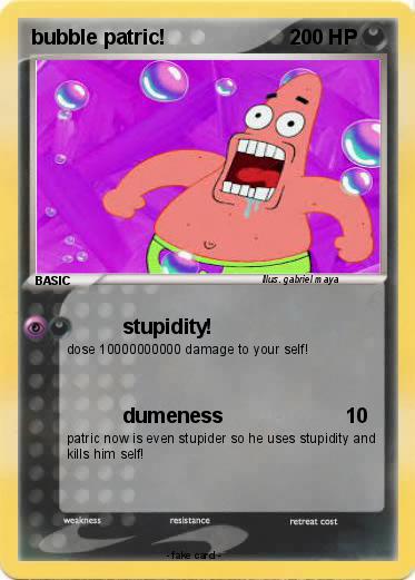 Pokemon bubble patric!