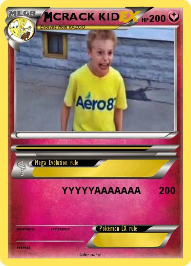 Pokemon CRACK KID