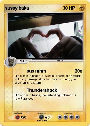 Pokemon sussy baka